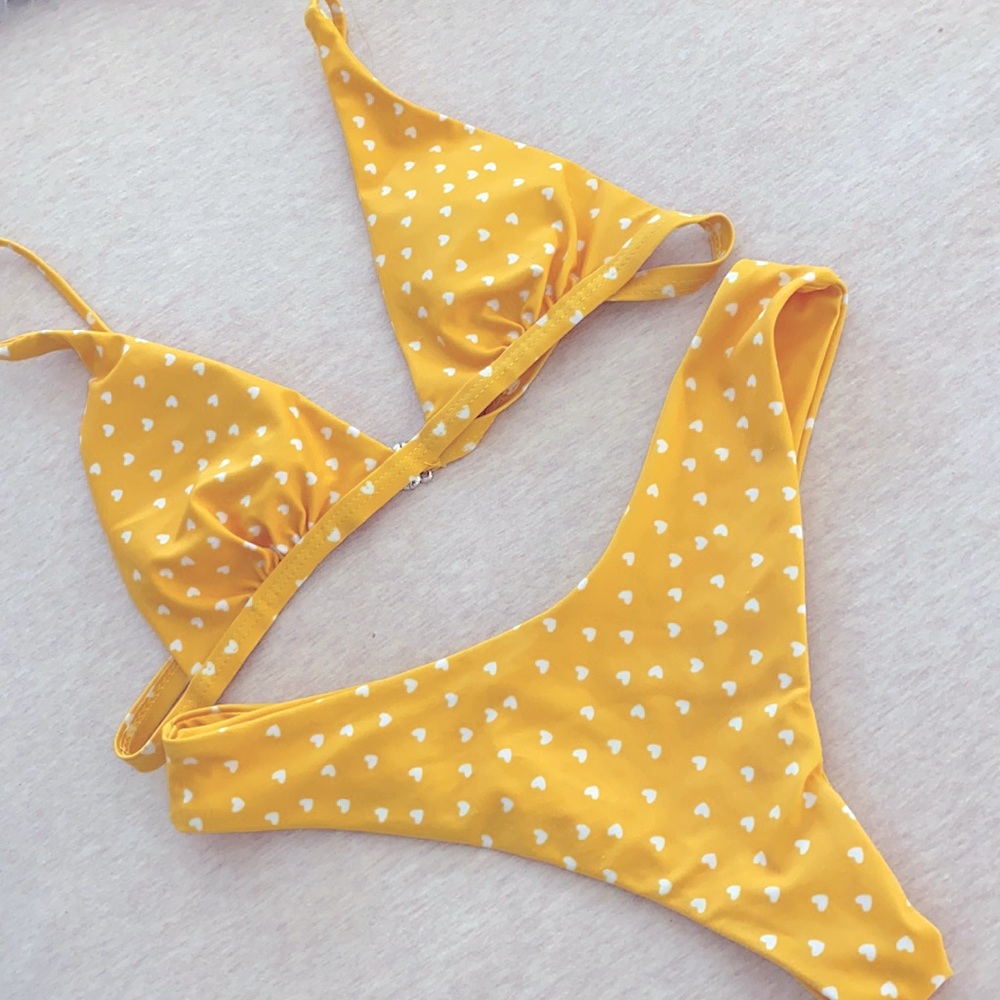 Yellow Bikini Set